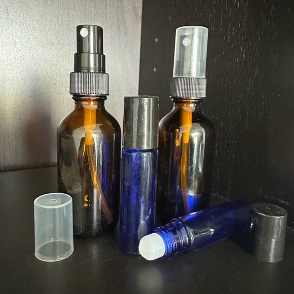Other - Set of 2 spray bottles & 2 roller bottles